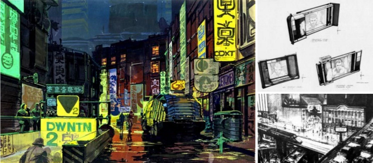 The Art Of Blade Runner : Original Matte Paintings and Sketches